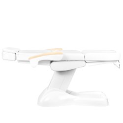 KOSMETISK ELEKTRISK STOL. LUX HVID MED VARMEFUNKTION