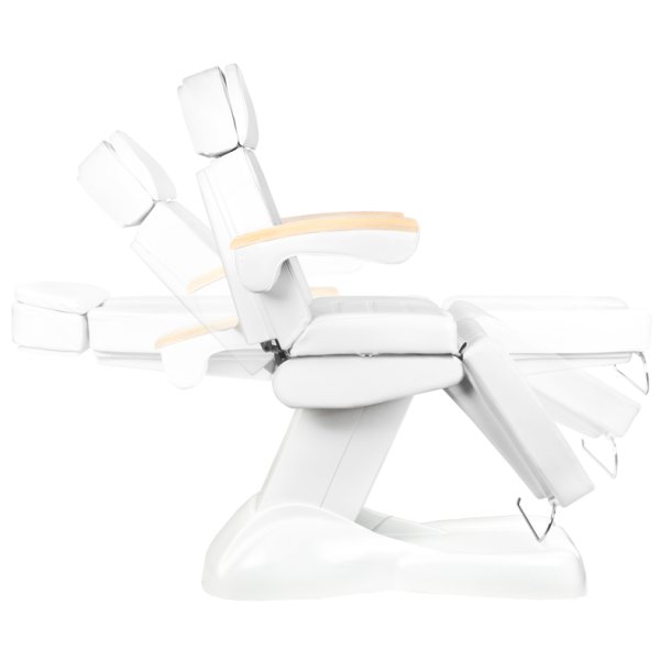 KOSMETISK ELEKTRISK STOL. LUX HVID MED VARMEFUNKTION