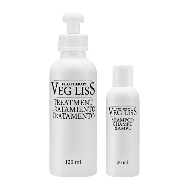 ALTERLOOK PROFESSIONAL VEG LISS Vegansk brasiliansk hr glatning 120ml + 30ml