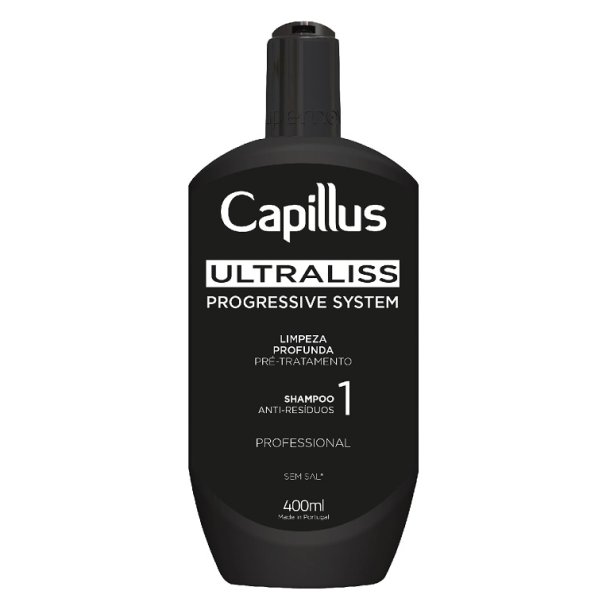 Capillus Ultraliss Nanoplastic, renseshampoo, trin 1, 400ml