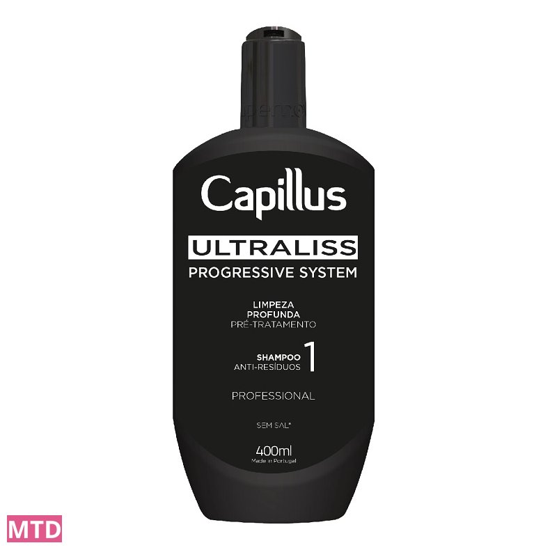 Capillus Ultraliss Nanoplastic, renseshampoo, trin 1, 400ml