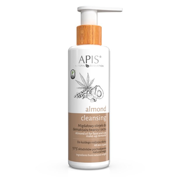 Apis mandelolie til fjernelse af ansigts- og jenmakeup 150 ml