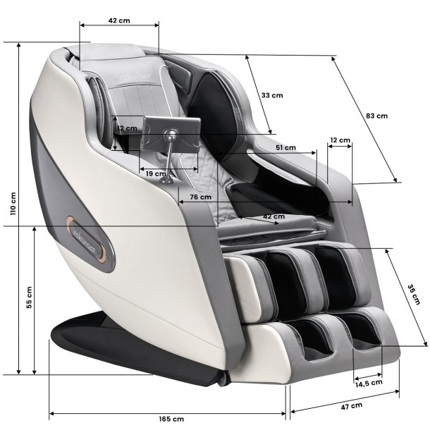 Sakura Massagestol Comfort 806 Plus Gr