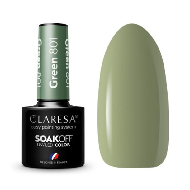 CLARESA Hybrid polish GRN 801 -5g