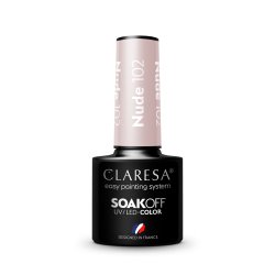 CLARESA Hybrid neglelak NUDE 102 -5g