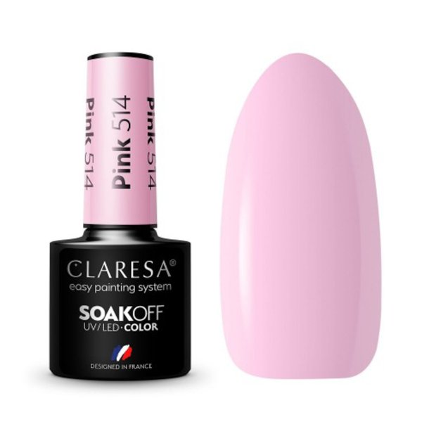 CLARESA Hybrid neglelak PINK 514 -5g