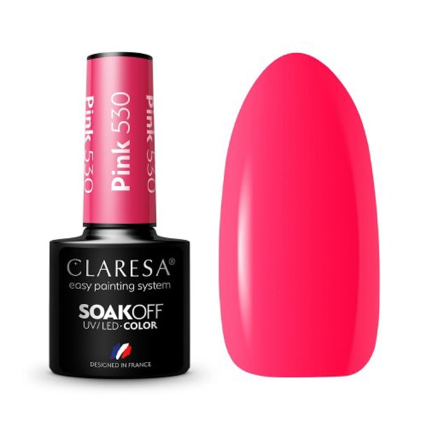 CLARESA Hybrid neglelak PINK 530 -5g