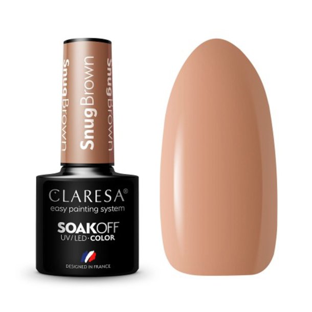 CLARESA Hybrid polish SNUG BRUN -5g