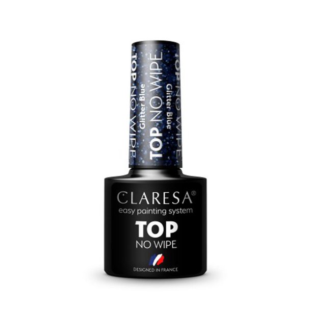 CLARESA TOP NO WIPE 5G GLITTER BL