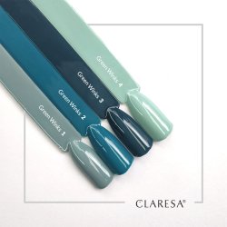 CLARESA hybrid polish GREEN WINKS 2 -5g