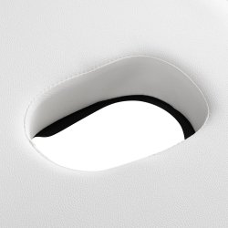 TR FOLDEBRIKS TIL MASSAGE  ACTIVFIZJO LUX 2-SEKTIONER 190X70 HVID