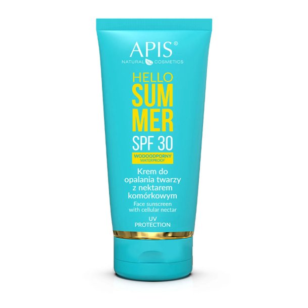 APIS Hello Summer Spf 30, Face Sunscreen Cream med Cell Nectar 50 ml