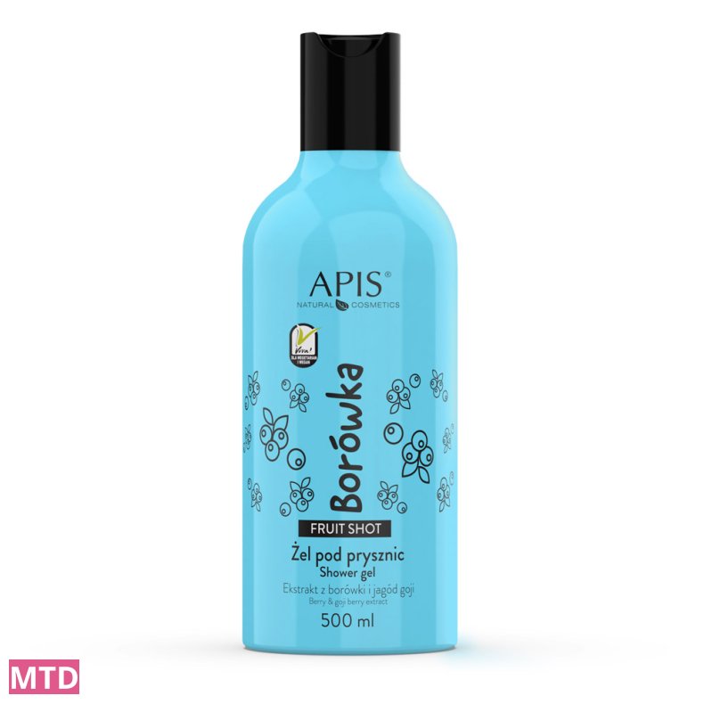 APIS Frugtshot, Blbr Shower Gel 500 ml