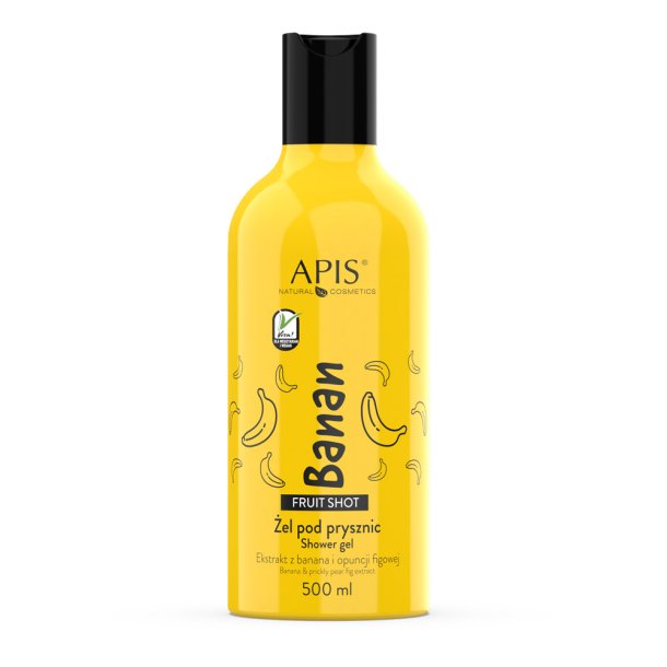 APIS Fruit Shot, Banan shower gel 500 ml