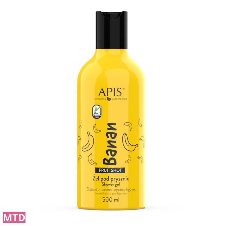 APIS Fruit Shot, Banan shower gel 500 ml