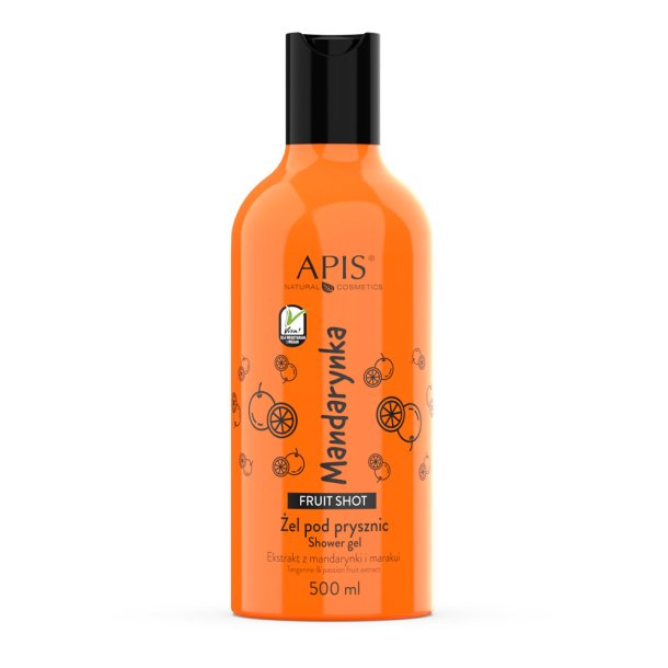 APIS Frugtshot, Mandarin Shower Gel 500 ml