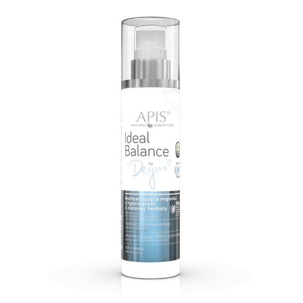 APIS Ideal Balance By Deynn, Normaliserende mist med grn te hydrolat 150 ml