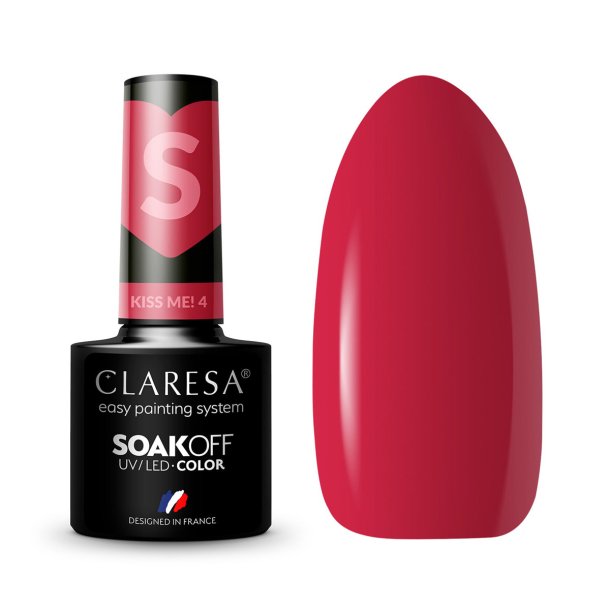 CLARESA hybrid polish Kiss Me! 4-5 g