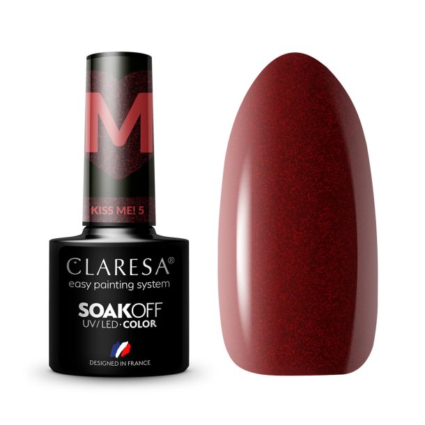 CLARESA hybrid polish Kiss Me! 5-5 g