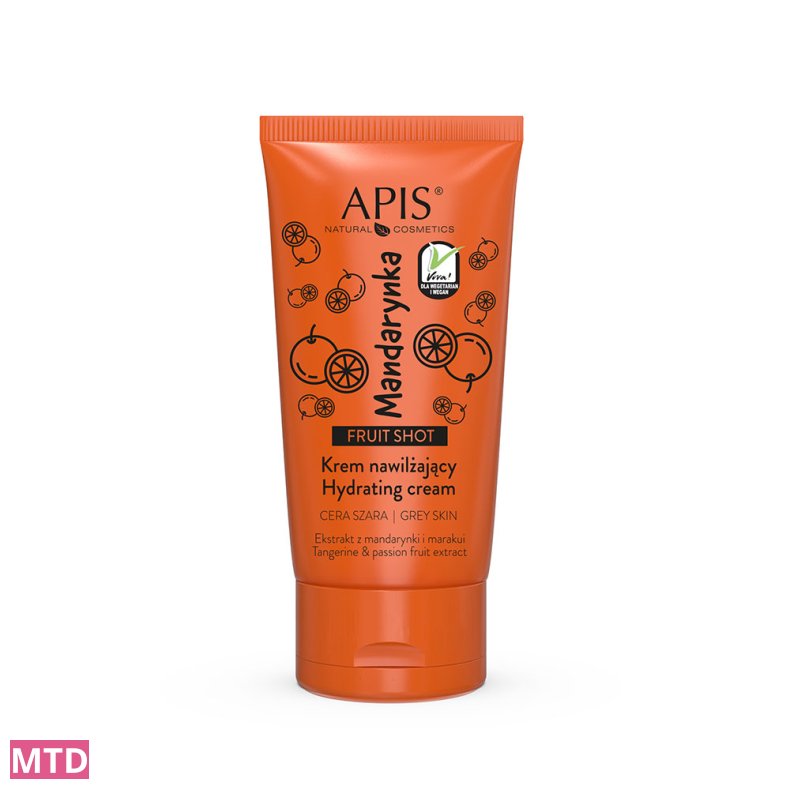 APIS Fruit Shot, Mandarin Moisturizing Face Cream 50 ml