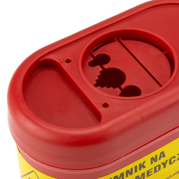 MEDICINSK AFFALDSBEHOLDER 0,7 L RD