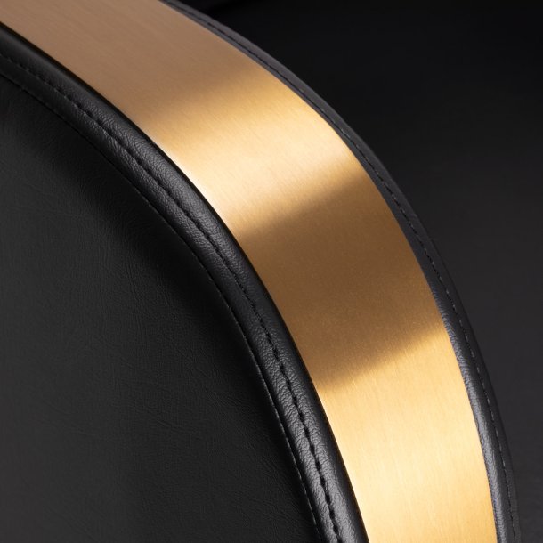 Gabbiano frisrstol Malaga guld sort