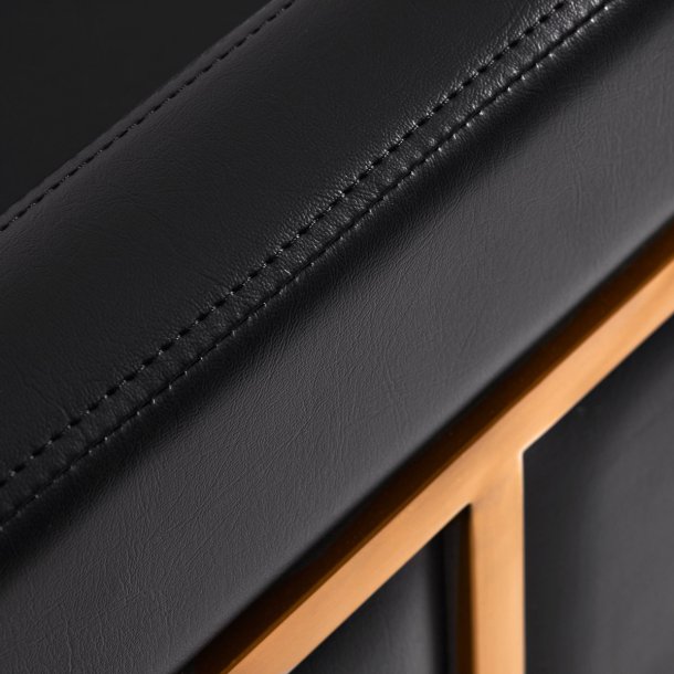 Gabbiano frisrstol Toledo guld sort