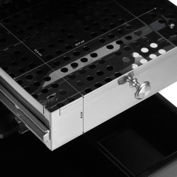 Gabbiano frisr vogn med UV sterilisator 68UV sort