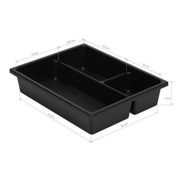 Gabbiano frisr vogn med UV sterilisator 68UV sort