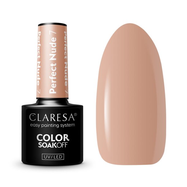 CLARESA Hybrid neglelak PERFECT NUDE 7 -5g