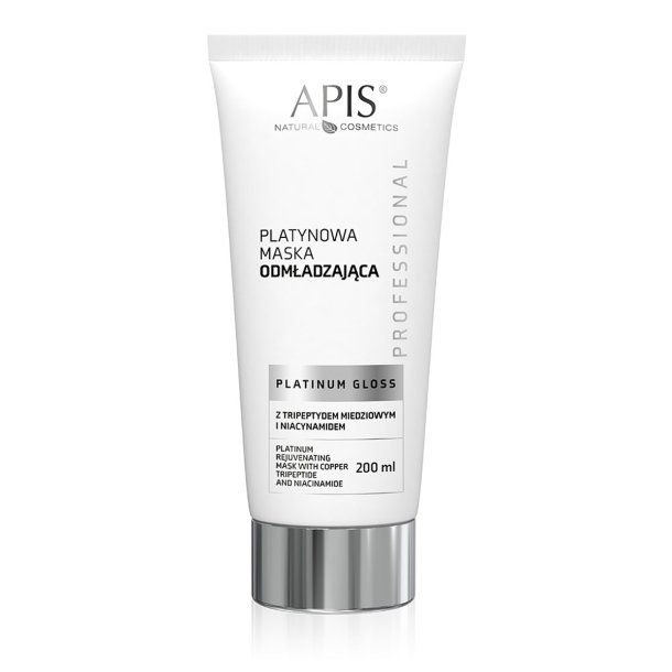 Apis platin glans platin foryngende maske med kobber tripeptid og niacinamid 200 ml