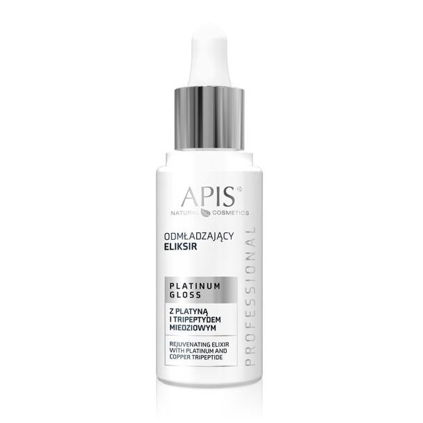 Apis platin glans foryngende eliksir med platin og kobber tripeptid 30 ml