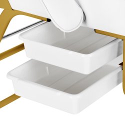 Kosmetikstol 557G med skuffer hvid