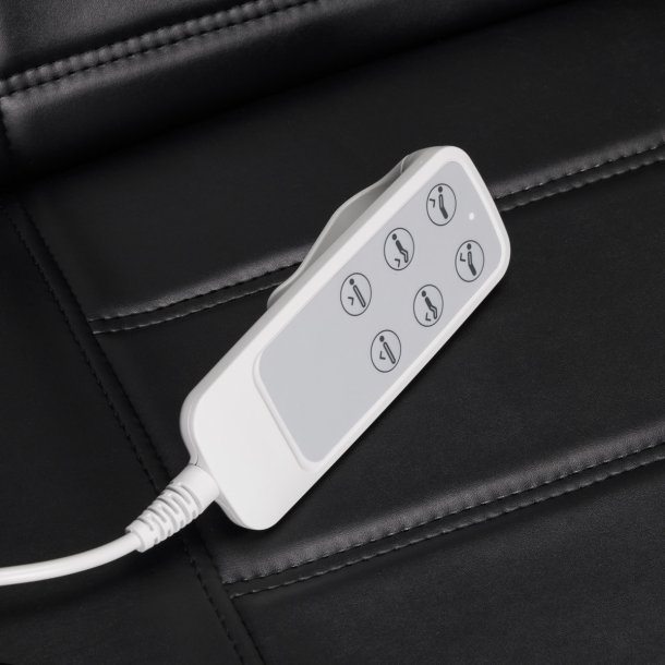 Elektrisk kosmetikstol SILLON Lux 273B 3 motorer sort