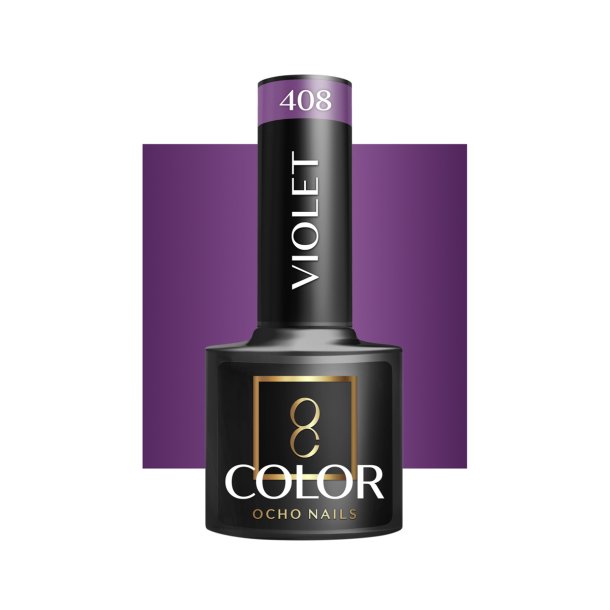 OCHO NAILS Hybrid neglelak violet 408 -5 g