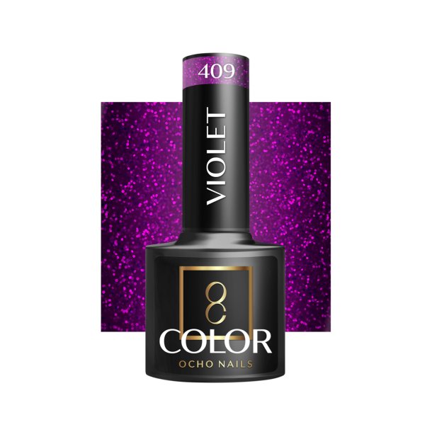 OCHO NAILS Hybrid neglelak violet 409 -5 g