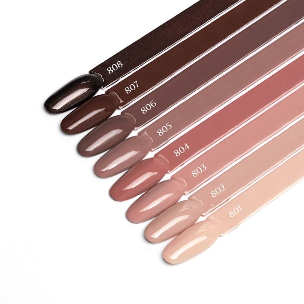 OCHO NAILS Hybrid neglelak brun 808 -5 g