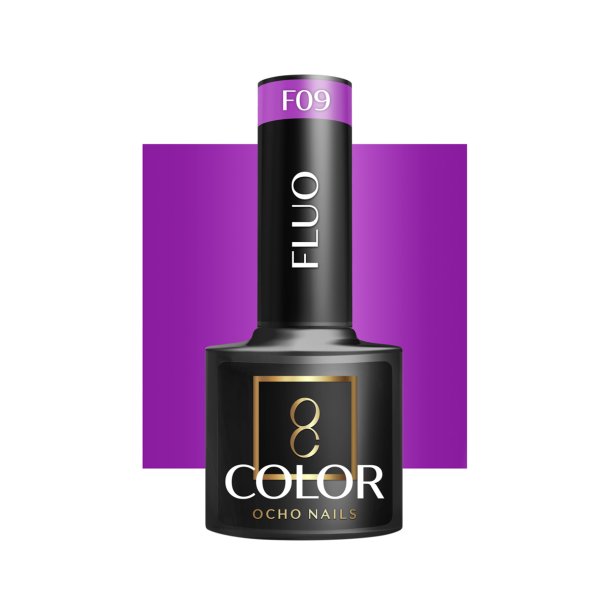 OCHO NAILS Hybrid neglelak fluo F09 -5 g