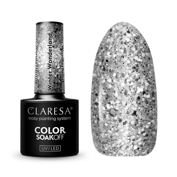 CLARESA Hybrid Polish Winter Wonderland 10 - 5g.