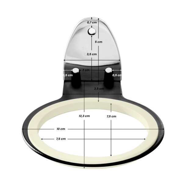 Vgholder til hrtrrer Q96 sort
