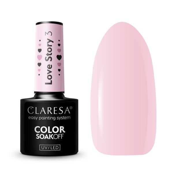 CLARESA LOVE STORY 3 - 5g Hybrid Polish