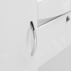 Gabbiano Receptionsskranke G26W Hvid