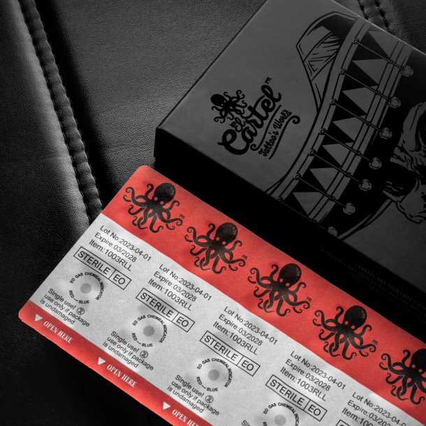 Tatoveringspatron EL CARTEL V2 0,25 7RM 10stk.