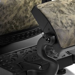 Barberstol President Old Leather Green