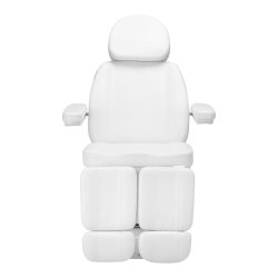 Elektrisk kosmetikstol SILLON CLASSIC 2 motorer pedi hvid