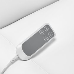 Elektrisk kosmetikstol SILLON CLASSIC 2 motorer pedi hvid