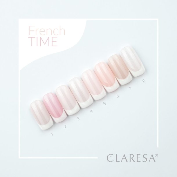CLARESA French Time Hybrid Polish 3 -5g