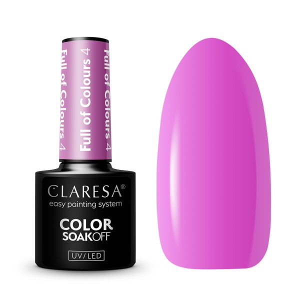 CLARESA Fuld af farver Hybrid Polish 4 -5g