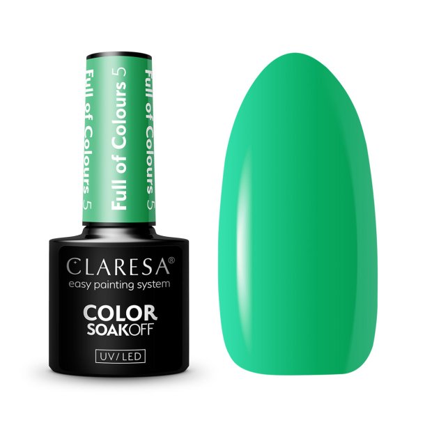 CLARESA Fuld af farver Hybrid Polish 5 -5g