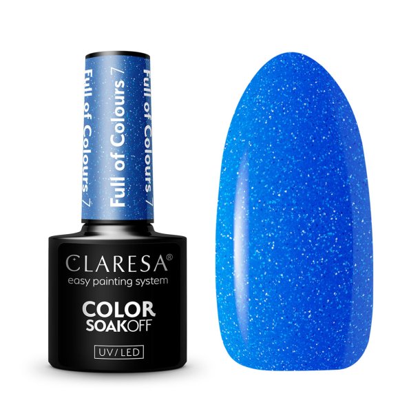 CLARESA Fuld af farver Hybrid Polish 7 -5g